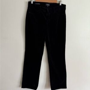 NYDJ Women's Classic Black Straight Leg Corduroy